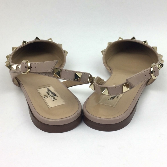 VALENTINO Rockstud Slingback Ballerina Fla… - Picture 6 of 14